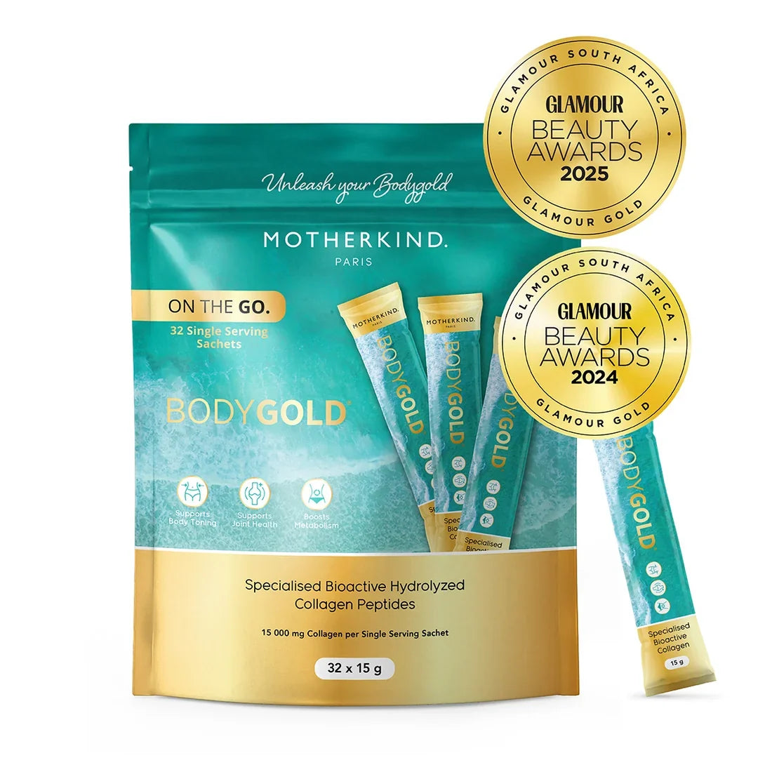BODYGOLD COLLAGEN SINGLE SERVINGS
