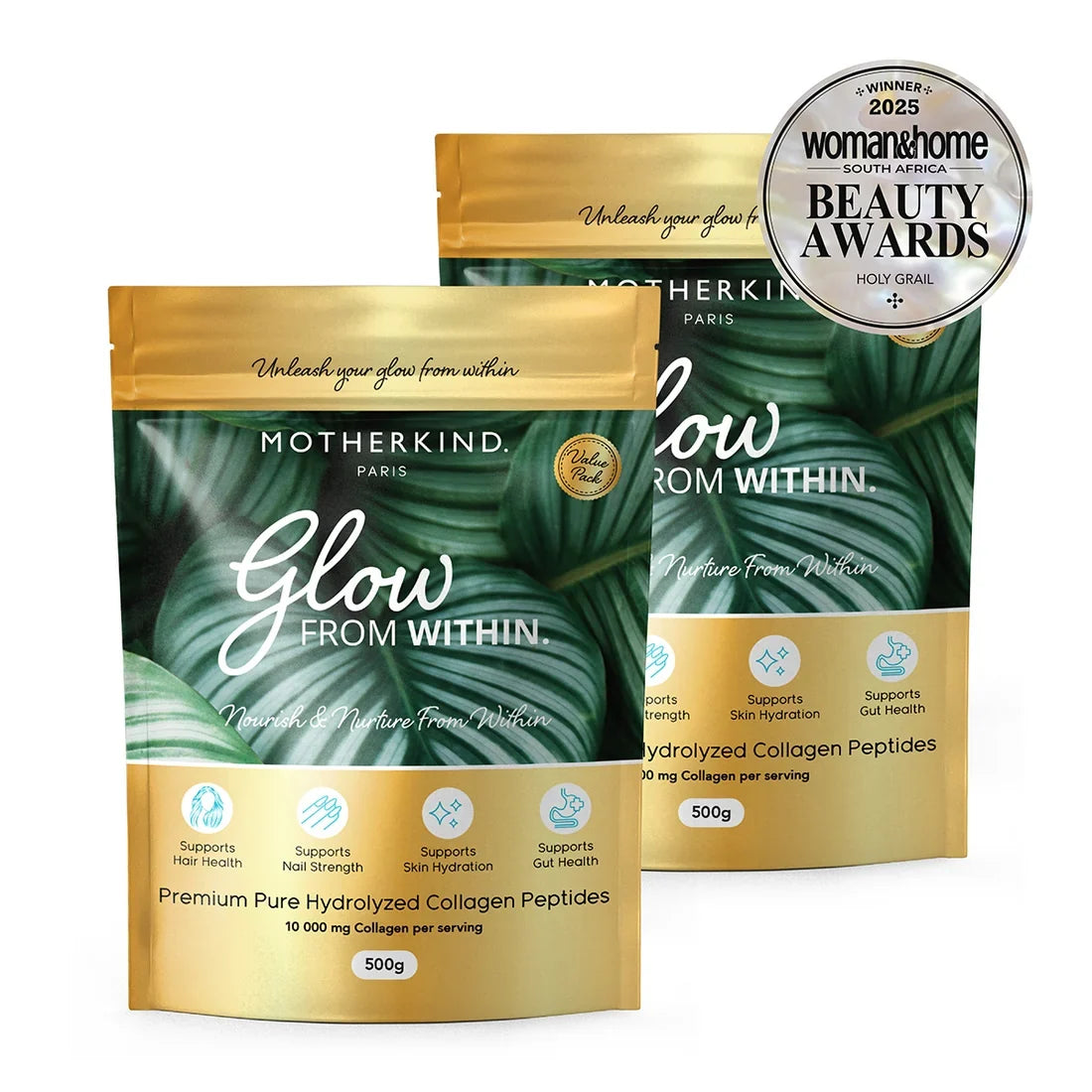 GLOW FROM WITHIN COLLAGEN 2 X 500G