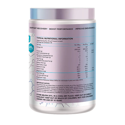 CLEAR WHEY & ELECTROLYTES (750g)