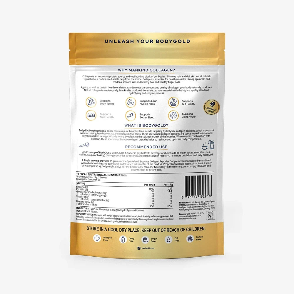 HIS & HERS BODYGOLD BUNDLE 2 X 375G